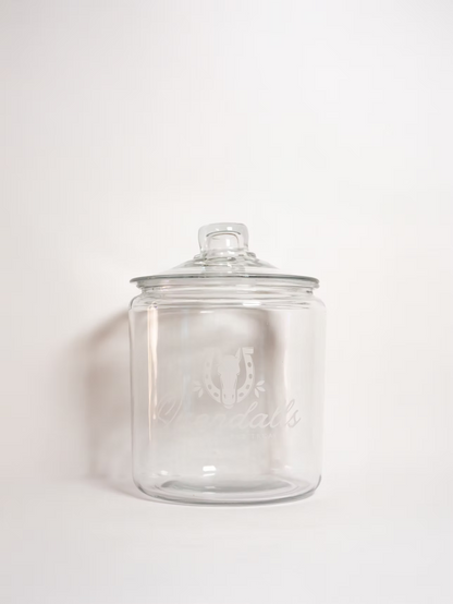 Quendalls Premium Glass Treat Jar